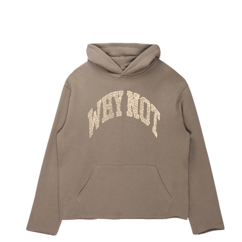 WHY NOT HOODIE TAUPE