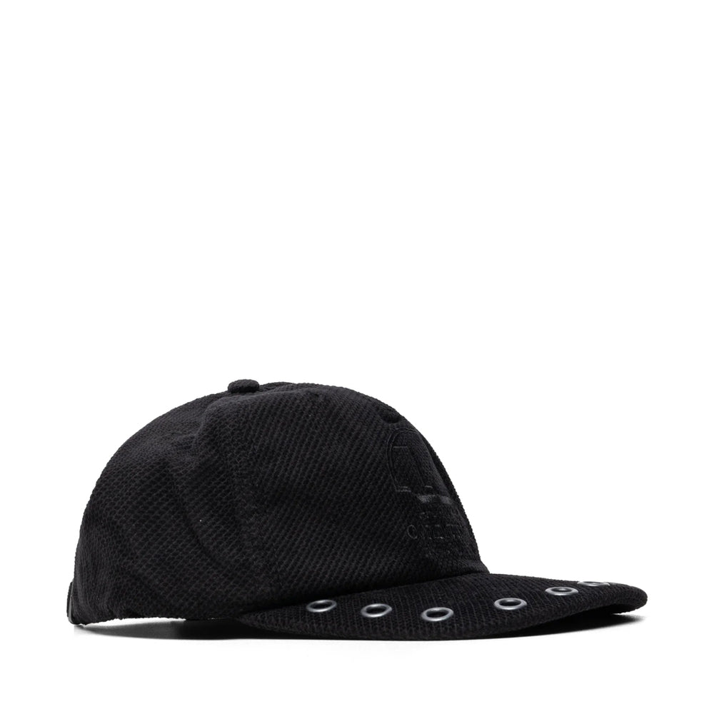 EYELET CAP BLACK
