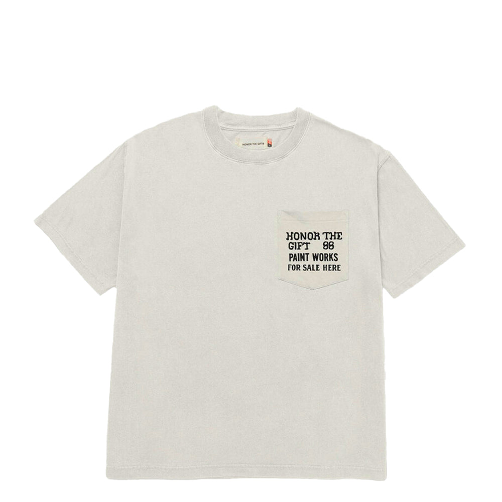 PAINT WORKS T-SHIRT BONE