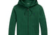 DOUBLE KNIT FULL ZIP HOODIE GREEN