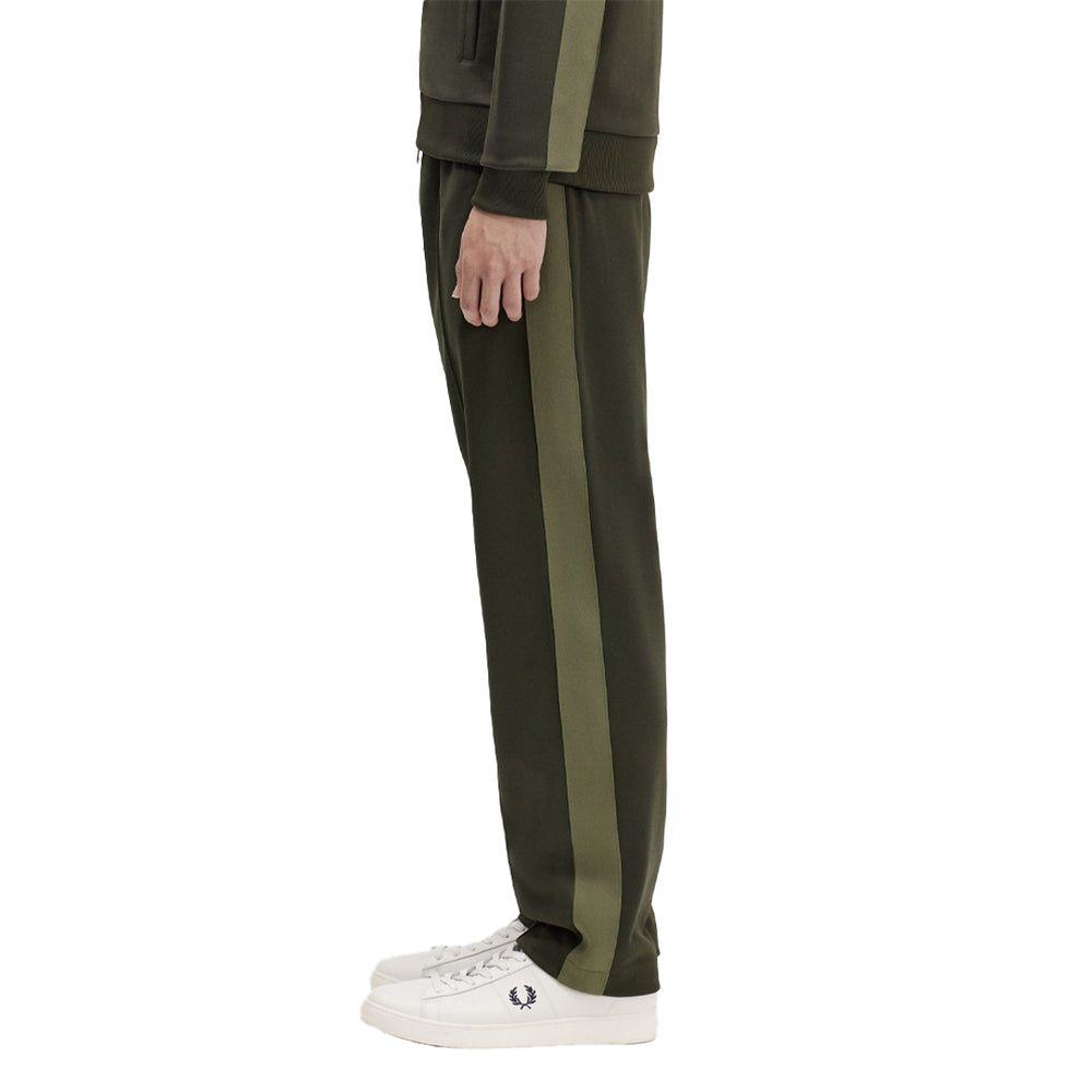 TAPE DETAIL TRACK PANT HUNTING GREEN