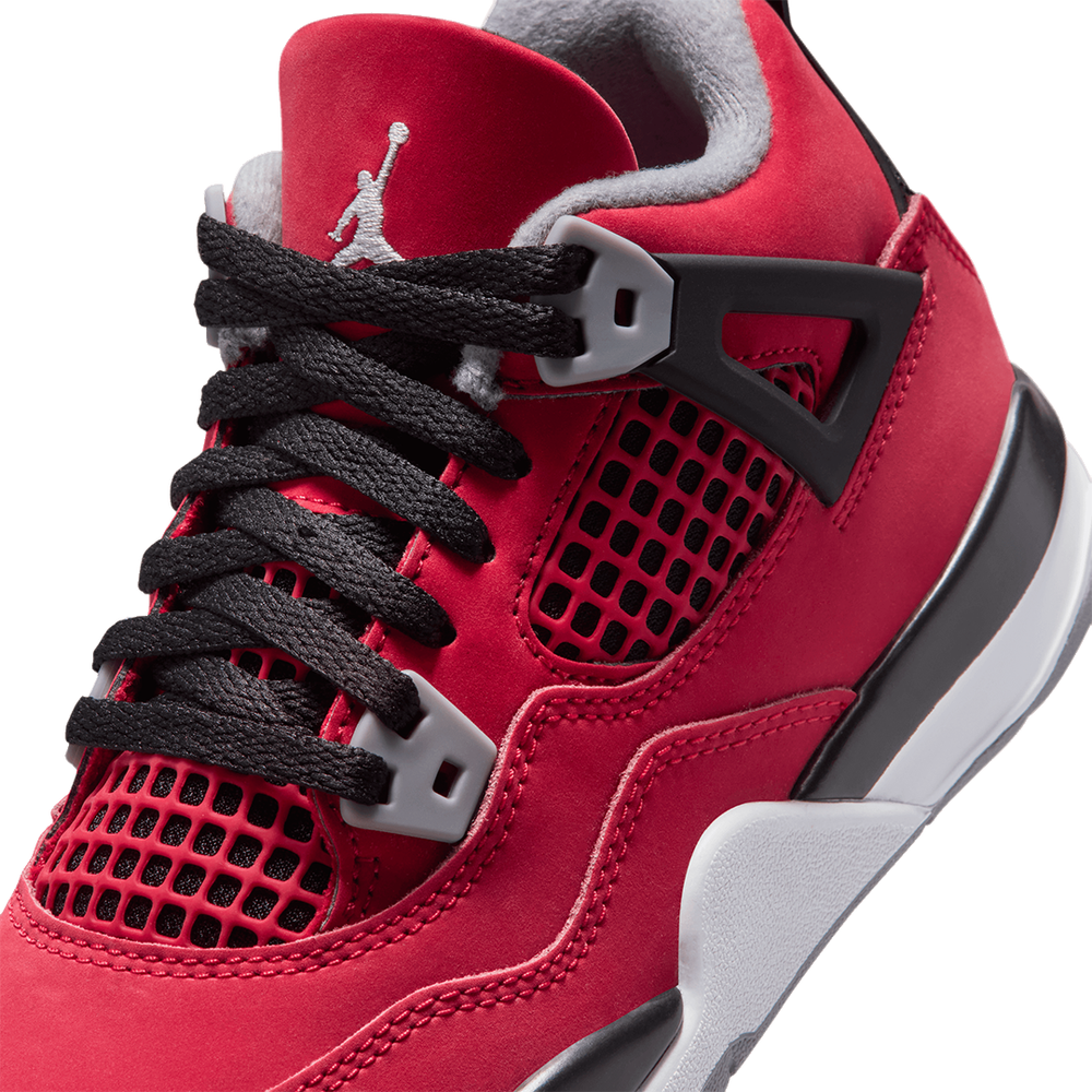 JORDAN 4 RETRO (PS) FIRE RED / WHITE "TORO BRAVO"