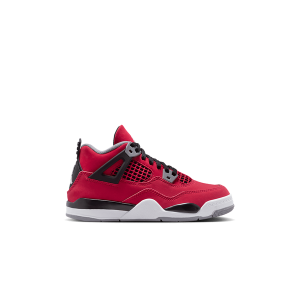 JORDAN 4 RETRO (PS) FIRE RED / WHITE "TORO BRAVO"