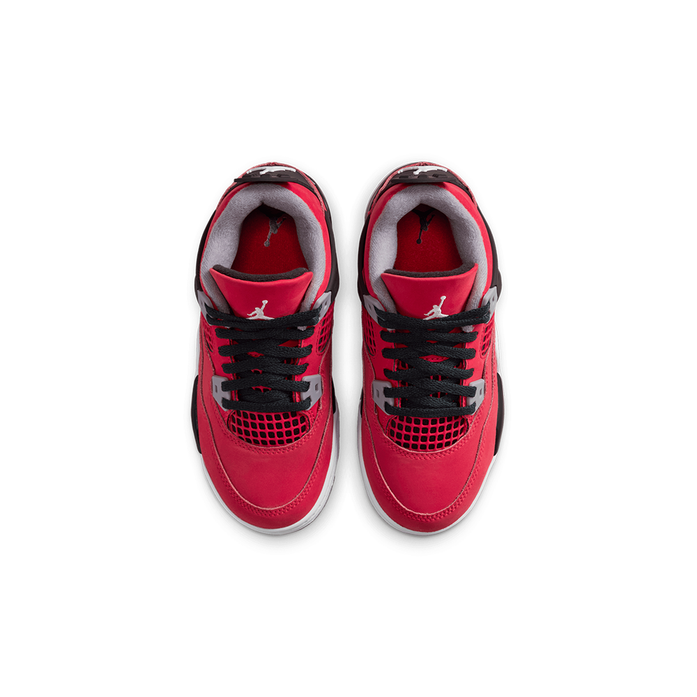 JORDAN 4 RETRO (PS) FIRE RED / WHITE "TORO BRAVO"