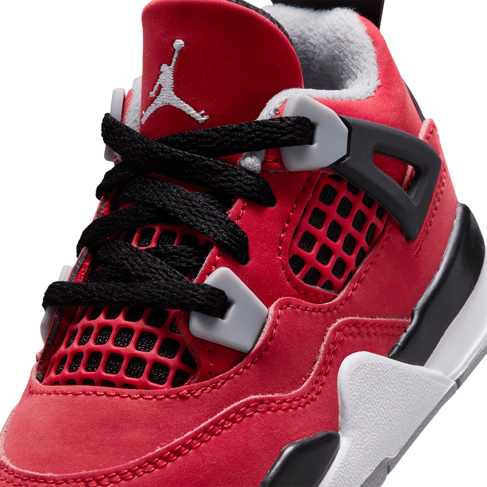 JORDAN 4 RETRO (TD) FIRE RED / WHITE "TORO BRAVO"