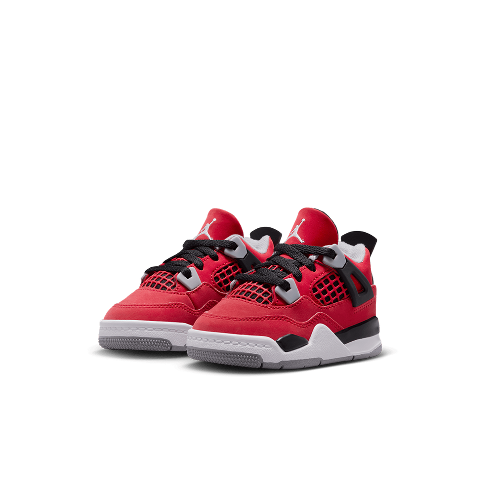 JORDAN 4 RETRO (TD) FIRE RED / WHITE "TORO BRAVO"