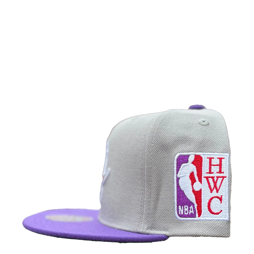 NBA 1995 TORONTO RAPTORS HWC SNAPBACK GREY/PURPLE