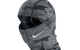 HYPERWARM KNIT HOOD AOP ANTHRACITE/WHITE