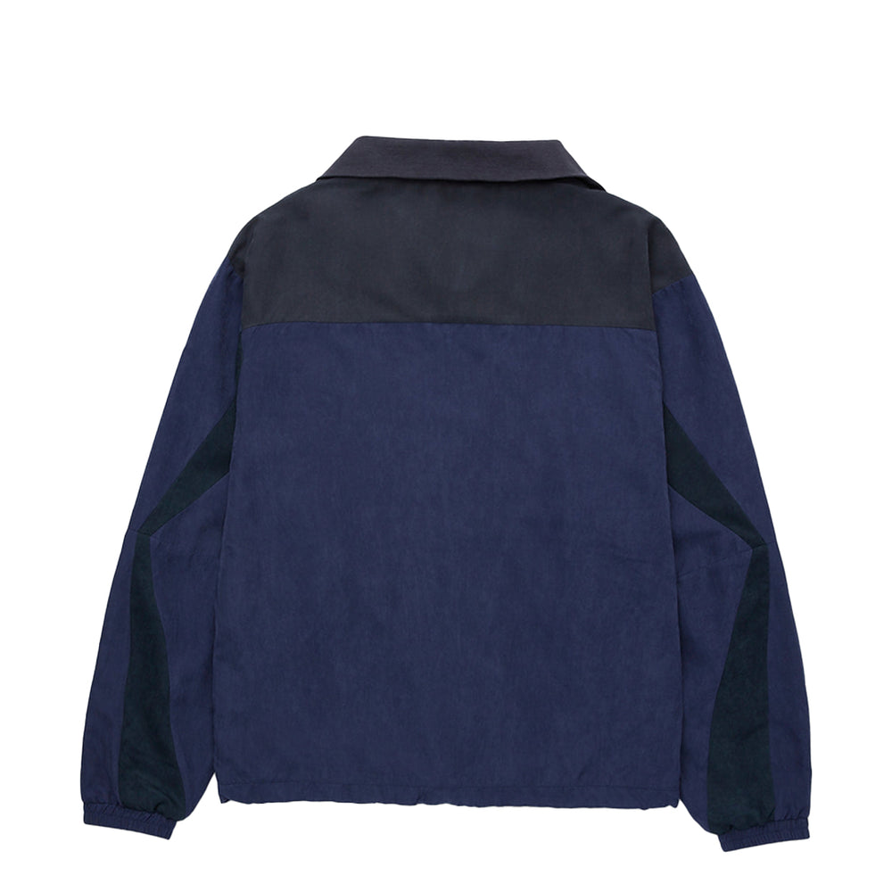 COLOR BLOCK FULL ZIP JACKET NAVY