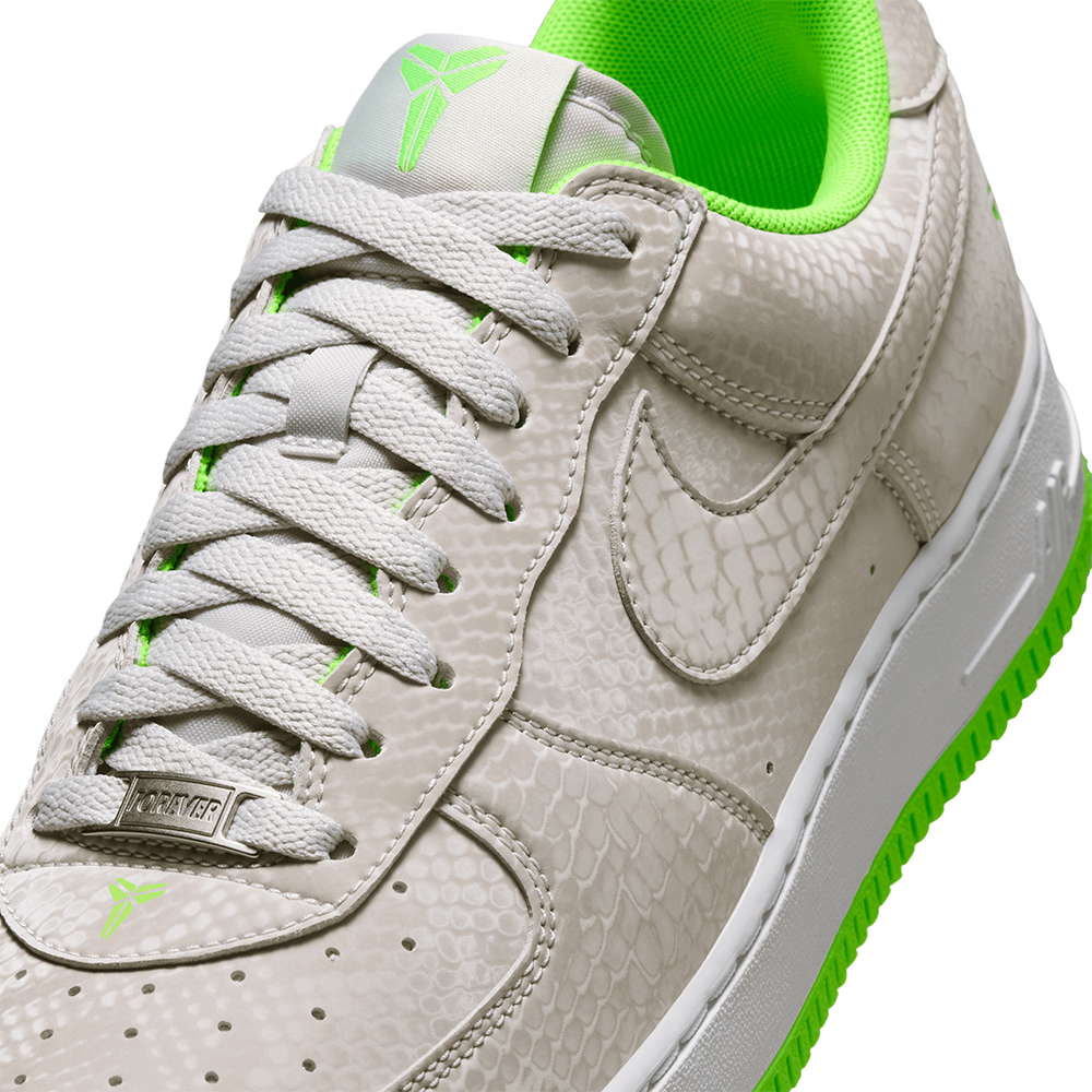 KOBE AIR FORCE 1 LOW VAST GREY / ELECTRIC GREEN