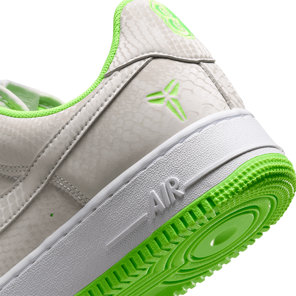 KOBE AIR FORCE 1 LOW VAST GREY / ELECTRIC GREEN