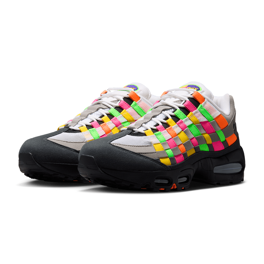 AIR MAX 95 BIG BUBBLE WOVEN WHITE / PURPLE DYNASTY