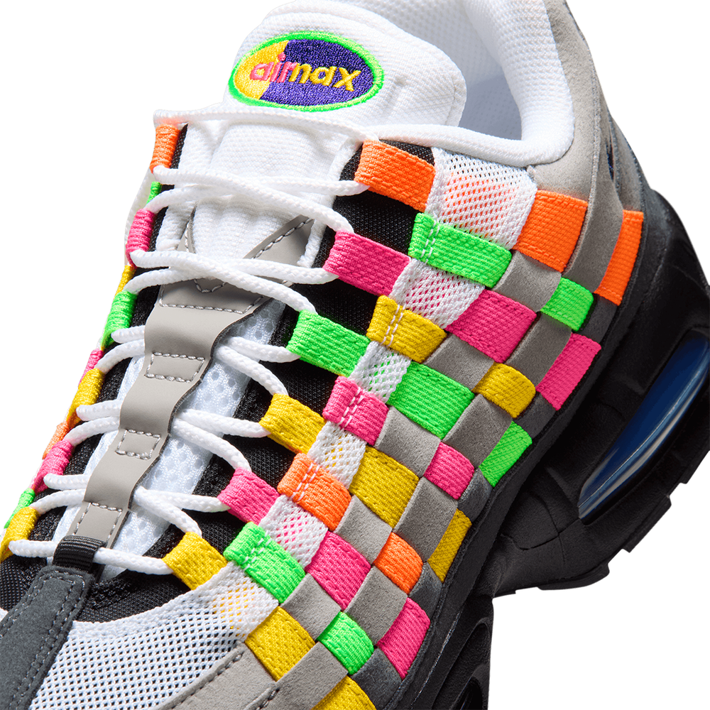 AIR MAX 95 BIG BUBBLE WOVEN WHITE / PURPLE DYNASTY