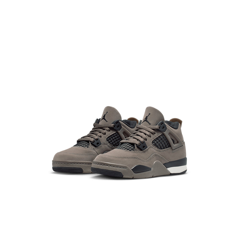 AIR JORDAN 4 RETRO (PS) CAVE STONE/BLACK