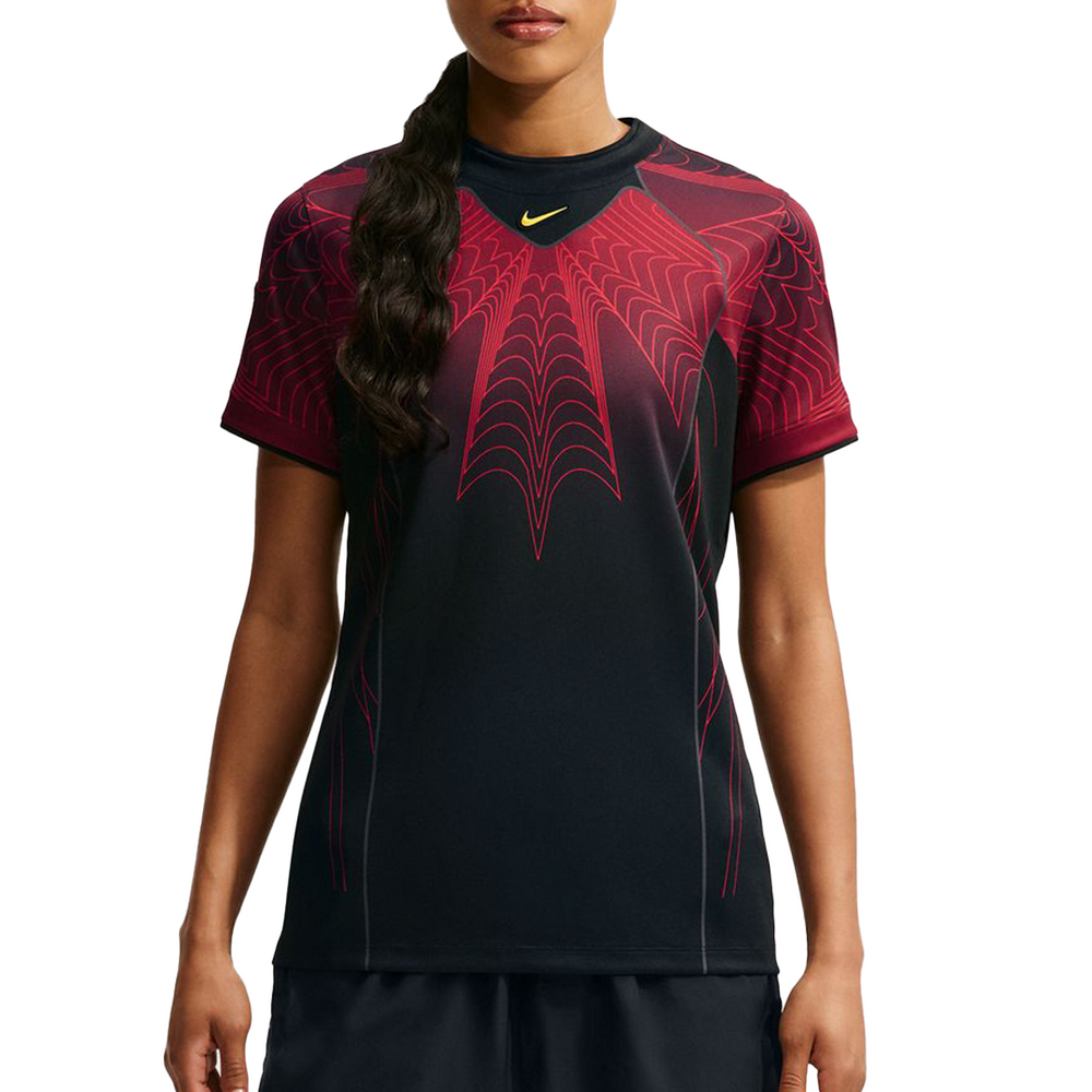 WOMEN'S CANADA X NOCTA T-SHIRT BLACK / UNIVERSITY RED