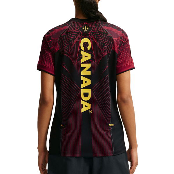 WOMEN'S CANADA X NOCTA T-SHIRT BLACK / UNIVERSITY RED
