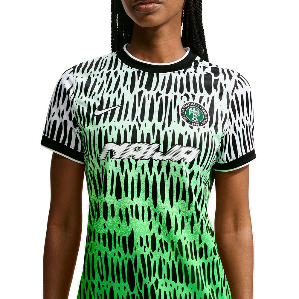 WOMEN'S NIGERIA X SLAWN JERSEY BLACK / WHITE