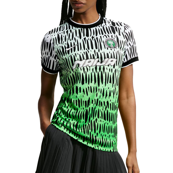 WOMEN'S NIGERIA X SLAWN JERSEY BLACK / WHITE