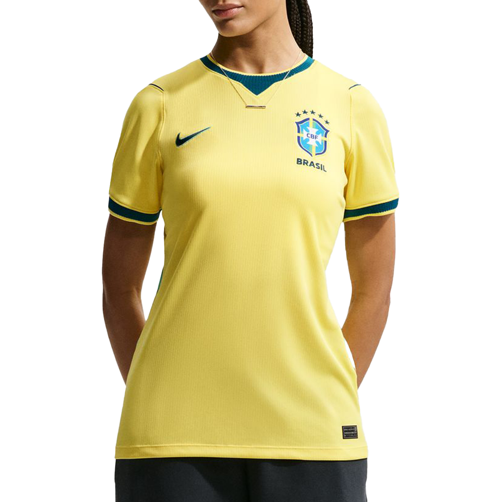 WOMEN'S BRAZIL 2026 STADIUM HOME JERSEY YELLOW CANARY