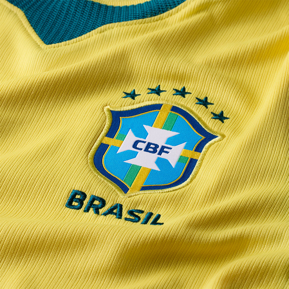 WOMEN'S BRAZIL 2026 STADIUM HOME JERSEY YELLOW CANARY