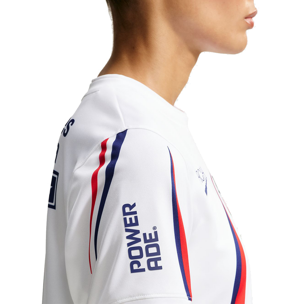 WOMEN'S USA X V.A.A. JERSEY WHITE / DEEP ROYAL BLUE