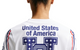WOMEN'S USA X V.A.A. JERSEY WHITE / DEEP ROYAL BLUE