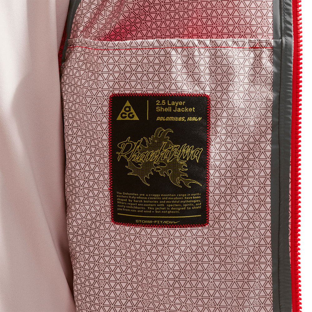 ACG PHANTAZMA STORM-FIT JACKET LIGHT CRIMSON