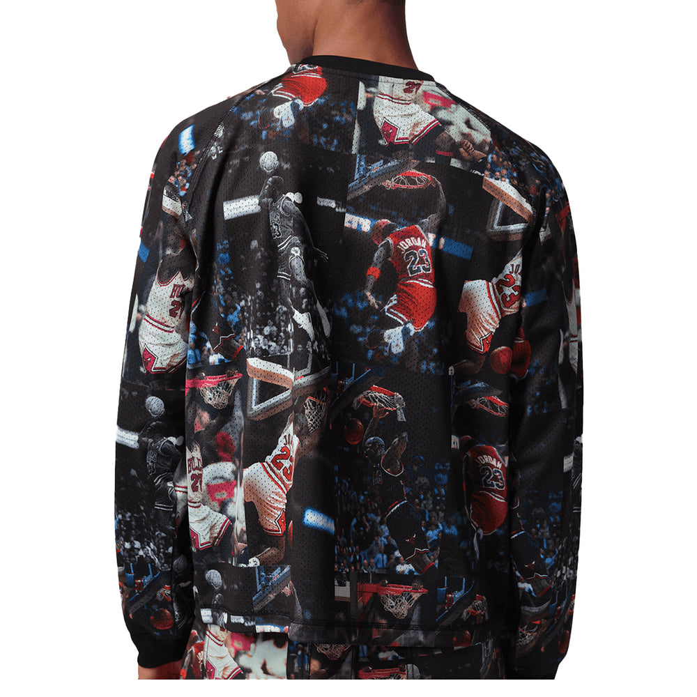 FLIGHT PRINTED LONG-SLEEVE JERSEY