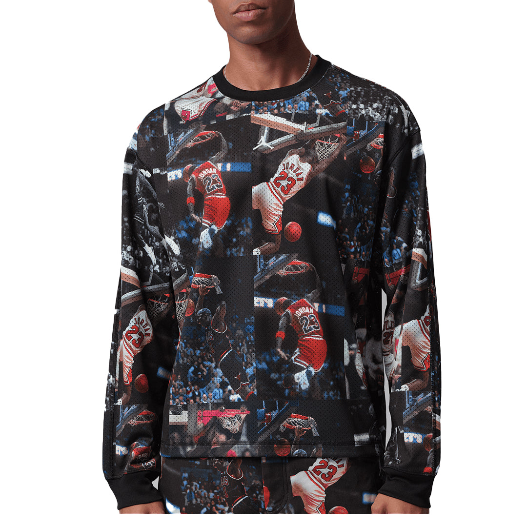 FLIGHT PRINTED LONG-SLEEVE JERSEY – NRML