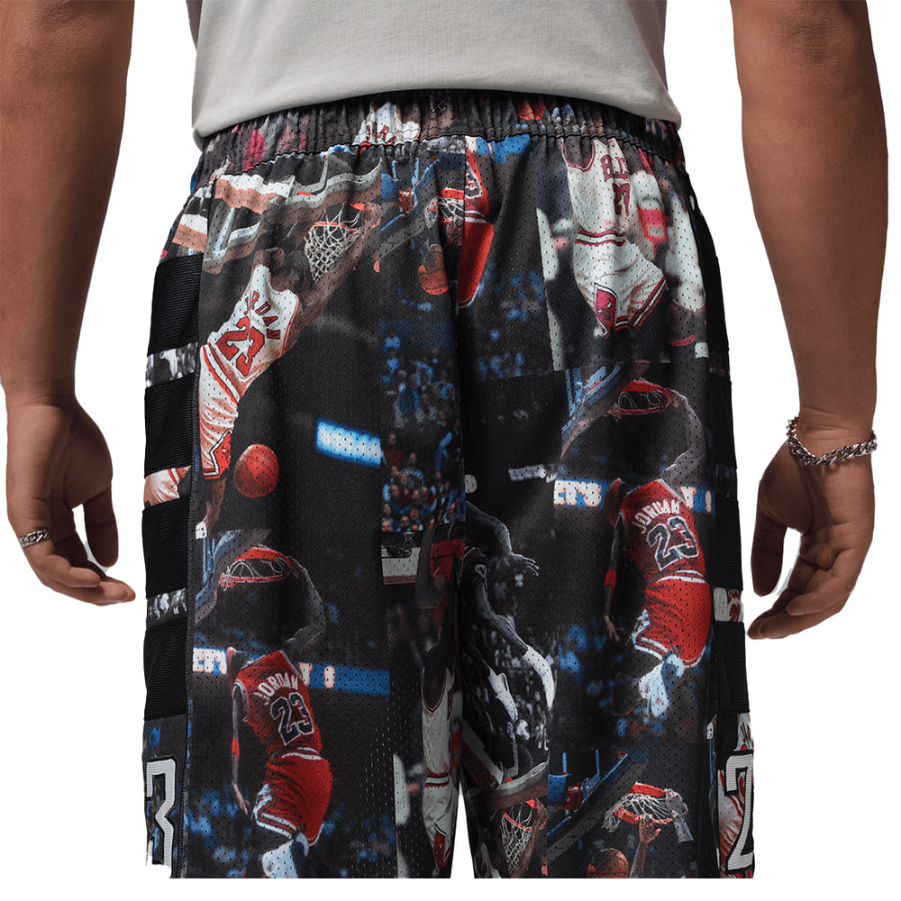 FLIGHT PRINTED CAT SCRATCH SHORTS