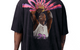 JORDAN FLIGHT SHIRT BLACK/WHITE