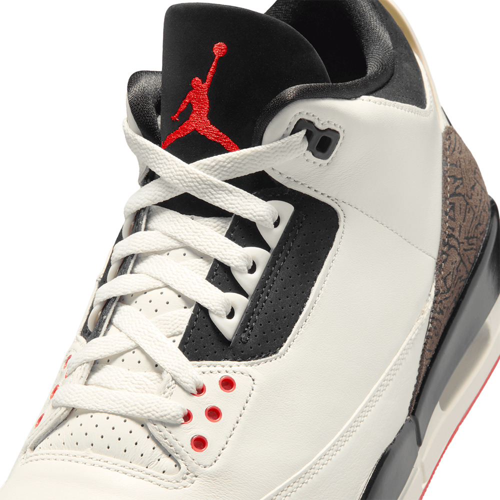 AIR JORDAN 3 RETRO SAIL/BLACK-UNIVERSITY RED "WORLD'S BEST DAD"