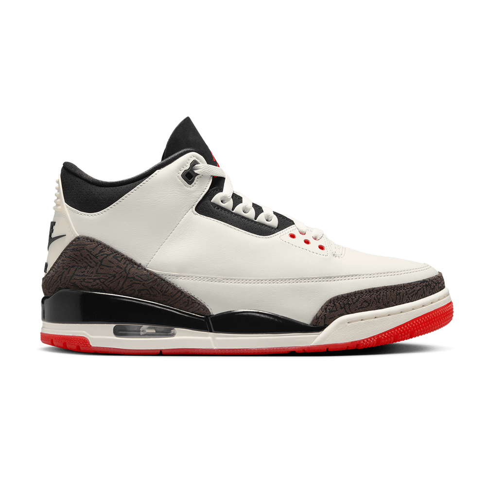 シューズ(男性用) Jordan Air Jordan 3 RETRO AIR JORDAN 3 RETRO SAIL/BLACK-UNIVERSITY RED 