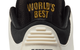 AIR JORDAN 3 RETRO SAIL/BLACK-UNIVERSITY RED "WORLD'S BEST DAD"