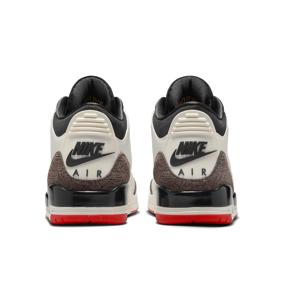 AIR JORDAN 3 RETRO SAIL/BLACK-UNIVERSITY RED "WORLD'S BEST DAD"
