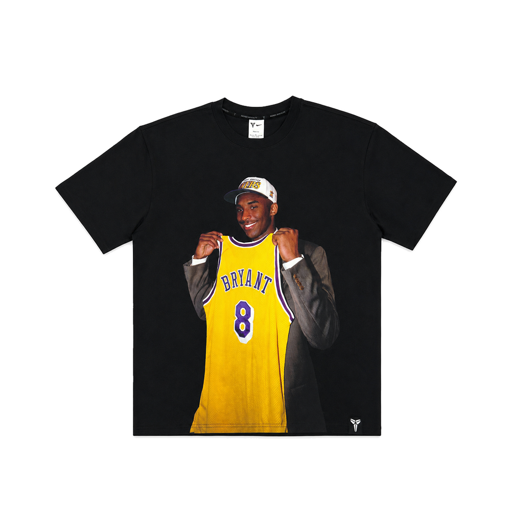 KOBE "DRAFT PACK" BLACK T-SHIRT