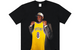 KOBE "DRAFT PACK" BLACK T-SHIRT