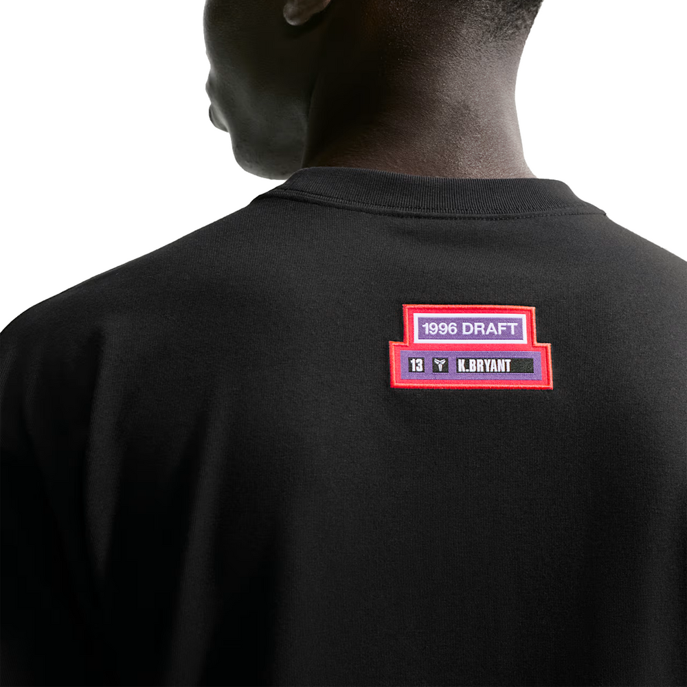 KOBE "DRAFT PACK" BLACK T-SHIRT