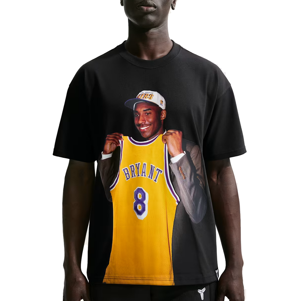 KOBE "DRAFT PACK" BLACK T-SHIRT