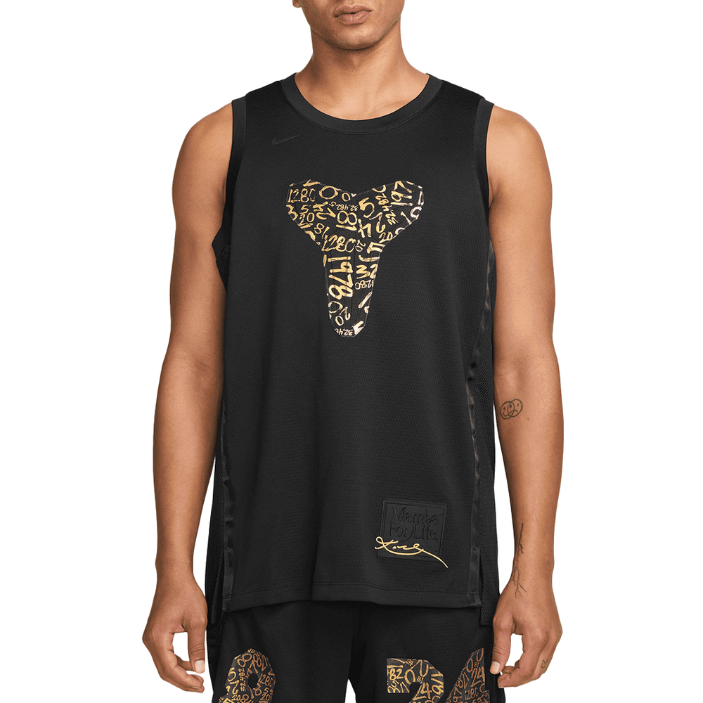NIKE X KOBE BRYANT MAMBA GRAPHIC RELAXED TANK TOP BLACK