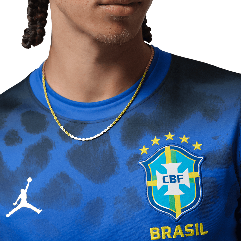 BRAZIL ACADEMY PRO PRE-MATCH TOP HYPER ROYAL