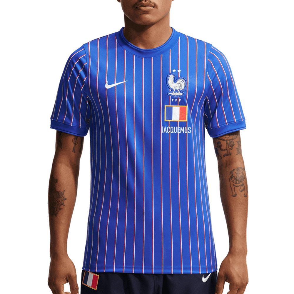 FRANCE X JACQUEMUS ACADEMY PRO SS SOCCER TOP GAME ROYAL