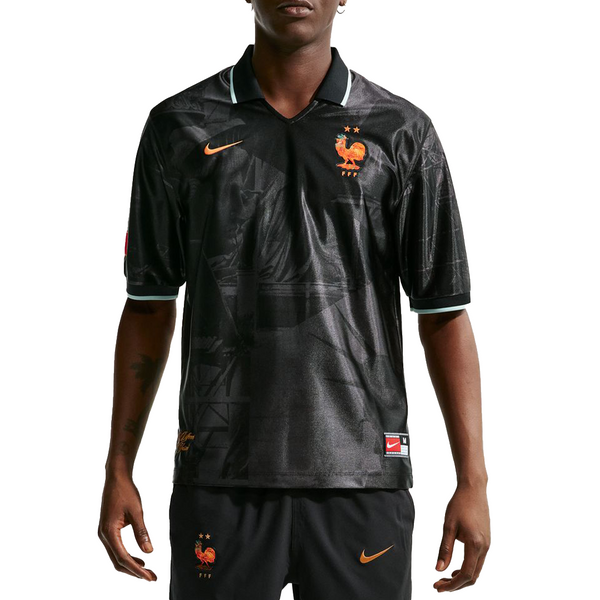 FFF FRANCE ENERGY SOCCER TOP ANTHRACITE / METALLIC COPPER