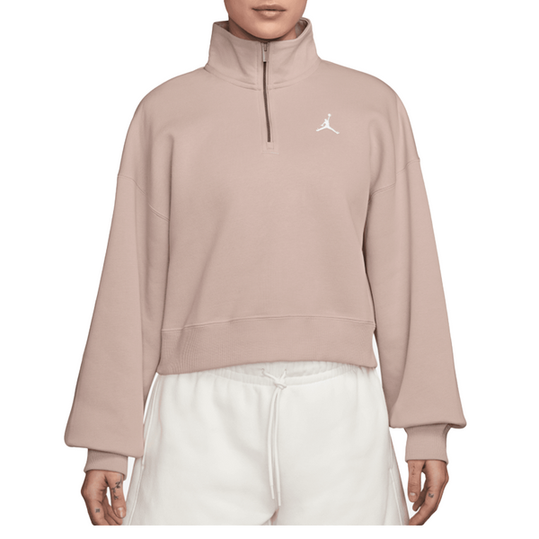 BROOKLYN FLEECE QUARTER ZIP LONG SLEEVE SHIRT