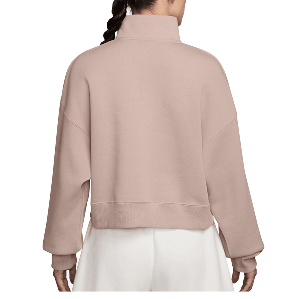 BROOKLYN FLEECE QUARTER ZIP LONG SLEEVE SHIRT