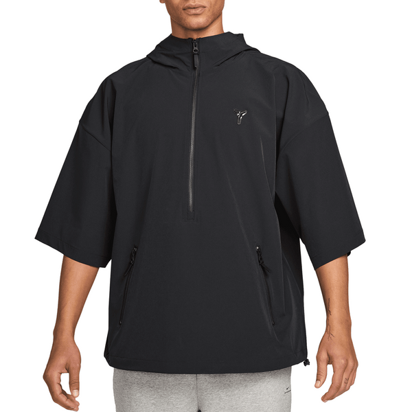 KOBE HOODED BASKETBALL JACKET BLACK