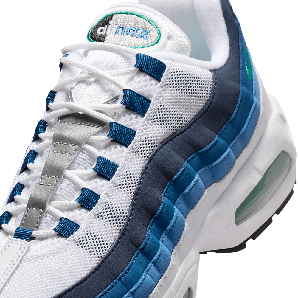 AIR MAX 95 OG WHITE/EMERALD GREEN-LAKE BLUE