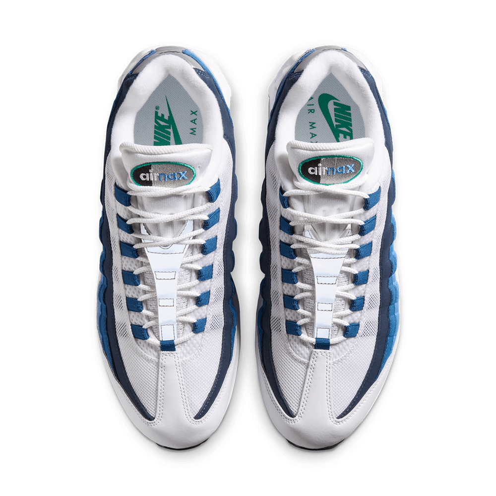 AIR MAX 95 OG WHITE/EMERALD GREEN-LAKE BLUE