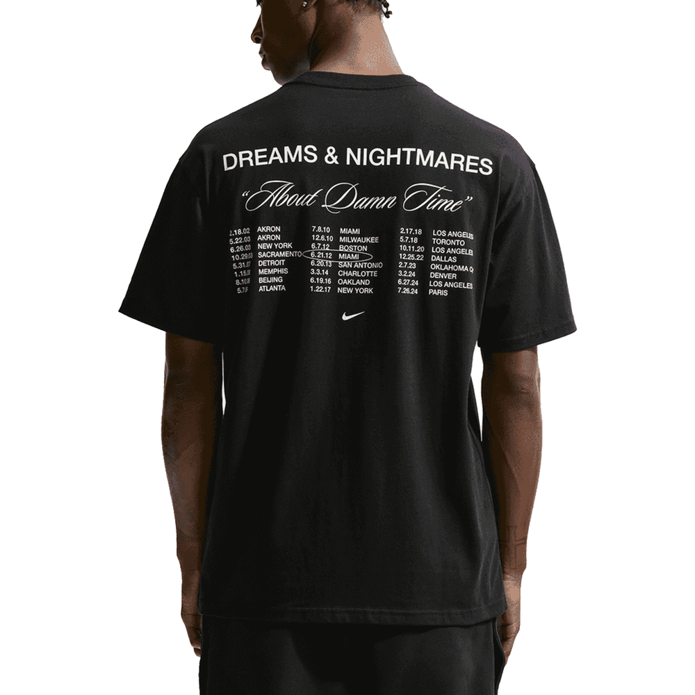 LEBRON "DREAMS AND NIGHTMARES" T-SHIRT BLACK