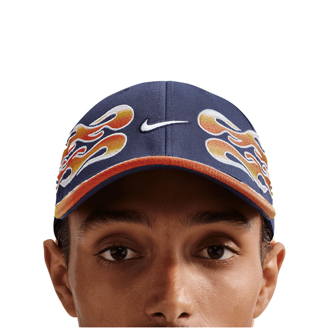 帽子 Nike Club Flame Cap \"Midnight Navy\" Nike Club Flame Cap - Midnight Navy | Flatspot